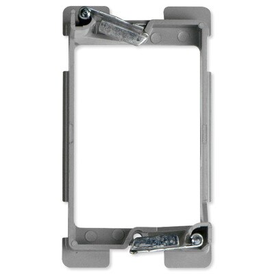 On-Q/Legrand Low-Voltage Swing Bracket with Quick/Click, 1-Gang